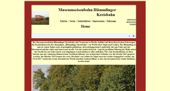 Desktop Screenshot of museumsbahn-huemmlingerkreisbahn.de